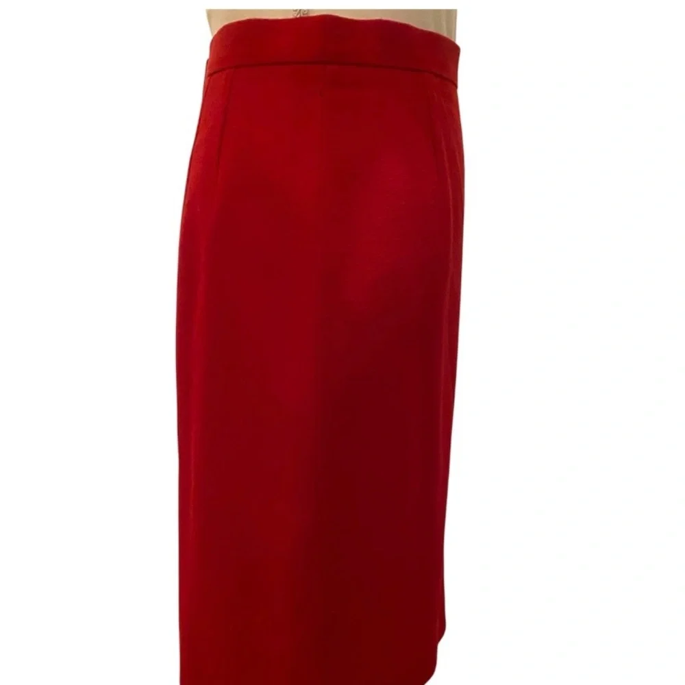 Authentic Escada Knee- Length Wool Skirt - Picture 2 of 8